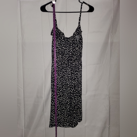 Dots size L Black w/ white polka dot sundress - Picture 3 of 5